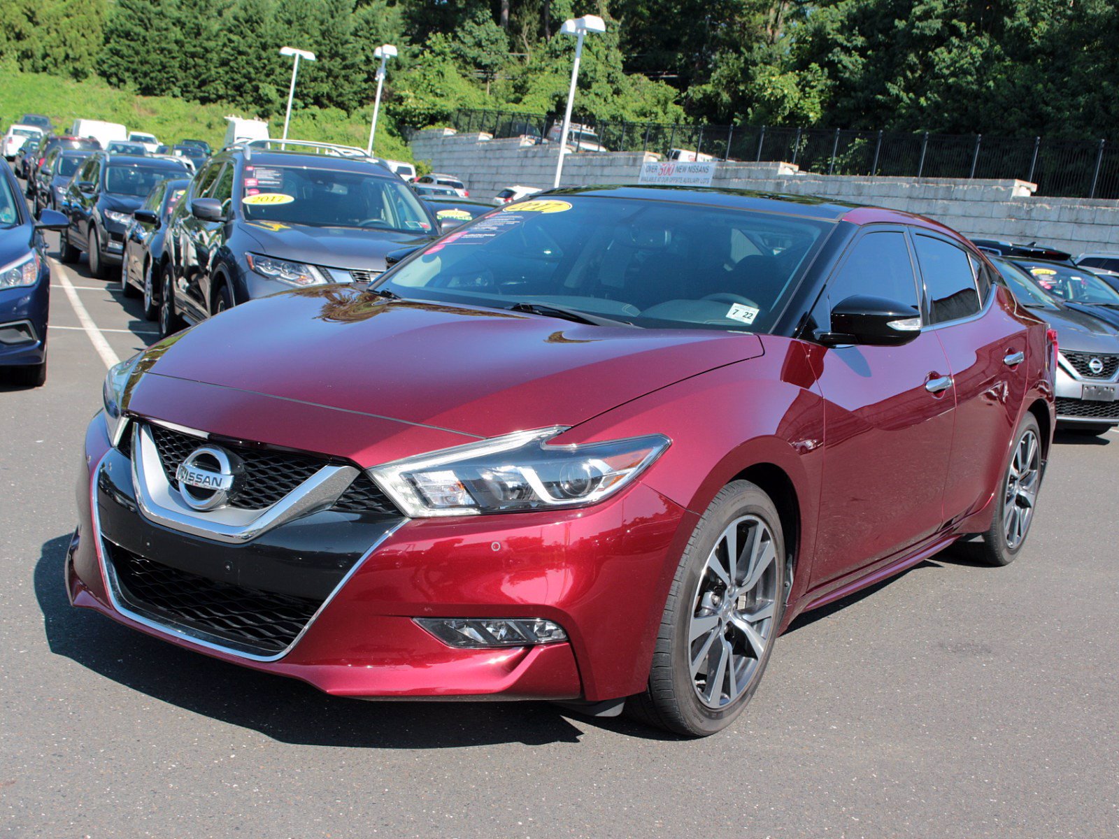 Pre-Owned 2017 Nissan Maxima SL 4dr Car in Trevose #HC429553 | Faulkner ...